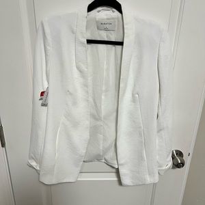 White Aritzia Babaton blazer